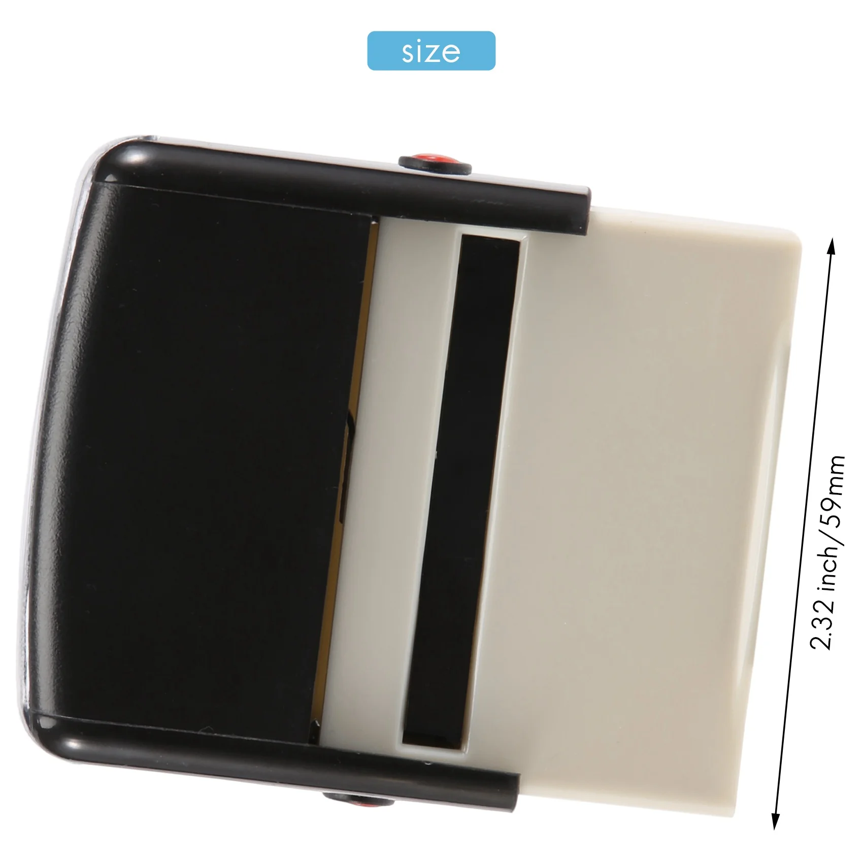 Self Inking Stamp Set Custom Personalised DIY Business Name Number Address Printing Rubber Stamp With Tweezers Kit