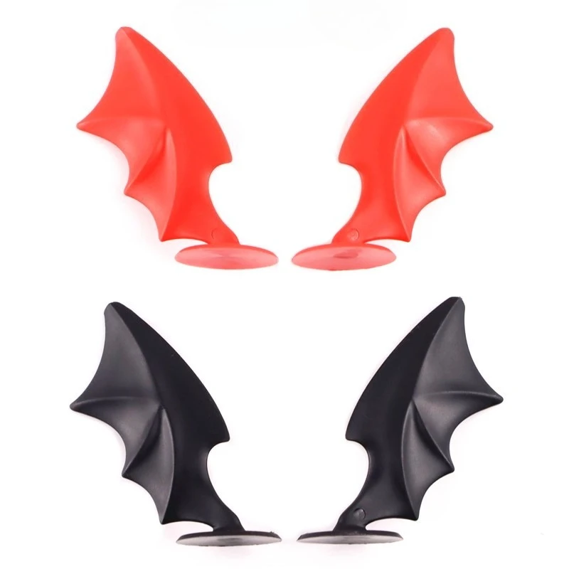 

Хэллоуин Крылья Дьявола Аксессуар Автомобиля для Мотоцикла Электрический Скутер Косплей Поездка Жуткая Вечеринка Парад Фестиваль Декор Опора
