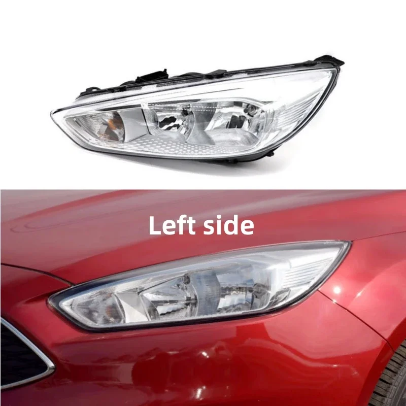 

For Ford Focus 2015 2016 2017 halogen headlight assembly front headlight half assembly Low High beam headlights Assembly