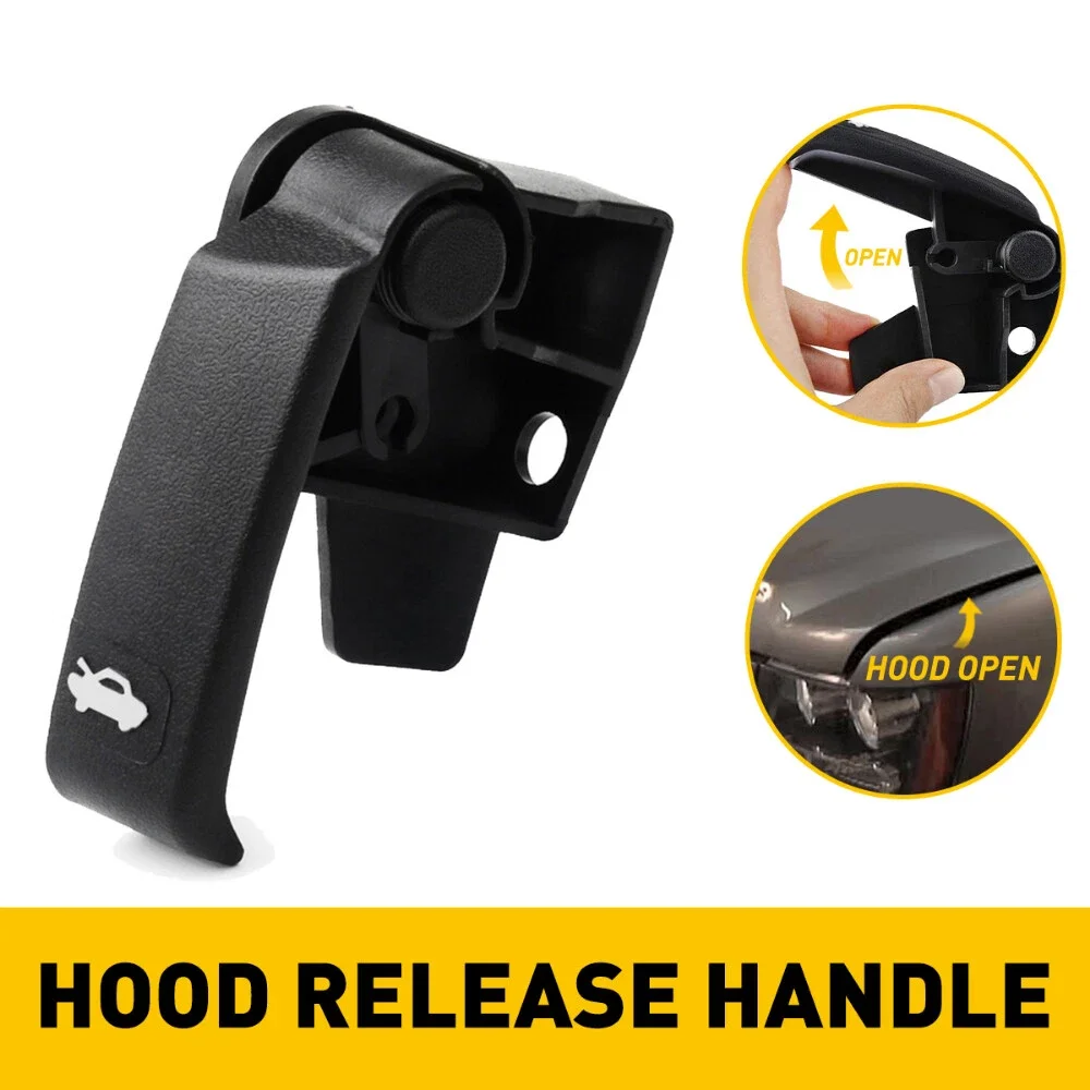 Car Interior Latch Hood Release Handle Pull for Chevy Tahoe Silverado GMC Sierra C3 Yukon Cadillac Pickup 15741109