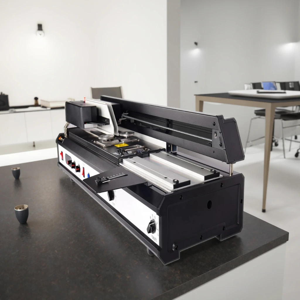 2026-A4 Size Fully-Auto Wireless Hot Melt Glue Book Binding Machine Electric Desktop Stapler for Office & School Use