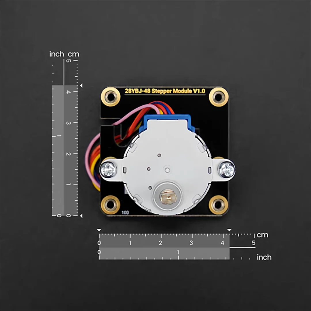 DFRobot 28BYJ-48 Stepper Motor Driver Module, No Wiring Required, Supports Arduino and Raspberry Pi