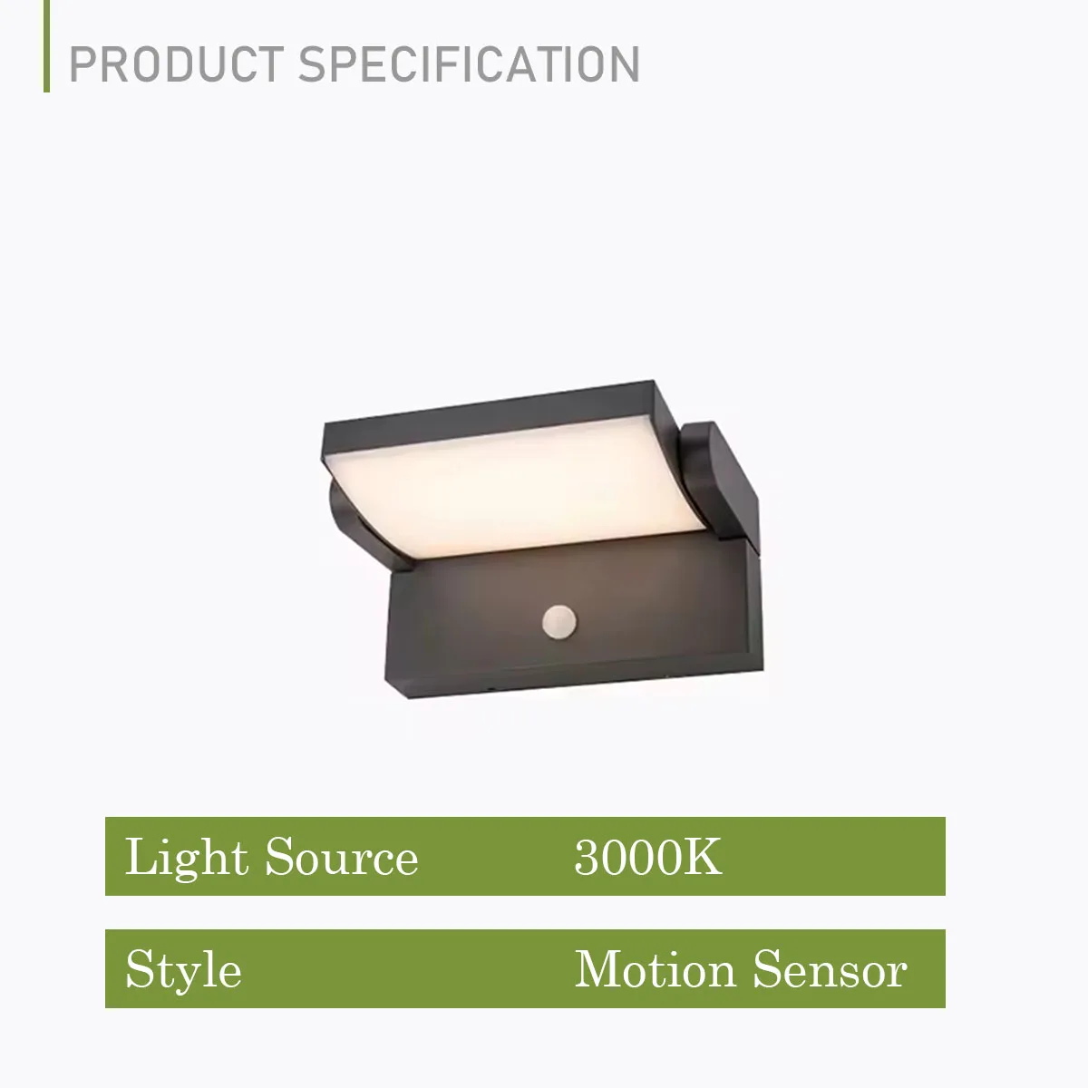 Bewegingssensor buitenwandlamp IP65 waterdichte LED veranda verlichting balkon tuin binnenplaats lampen moderne woonkamer slaapkamer licht