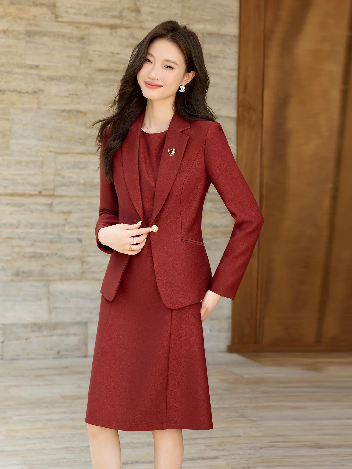 Novos estilos elegantes femininos ternos de negócios com vestido e tops para senhoras escritório carreira profissional conjuntos de roupas de entrevista