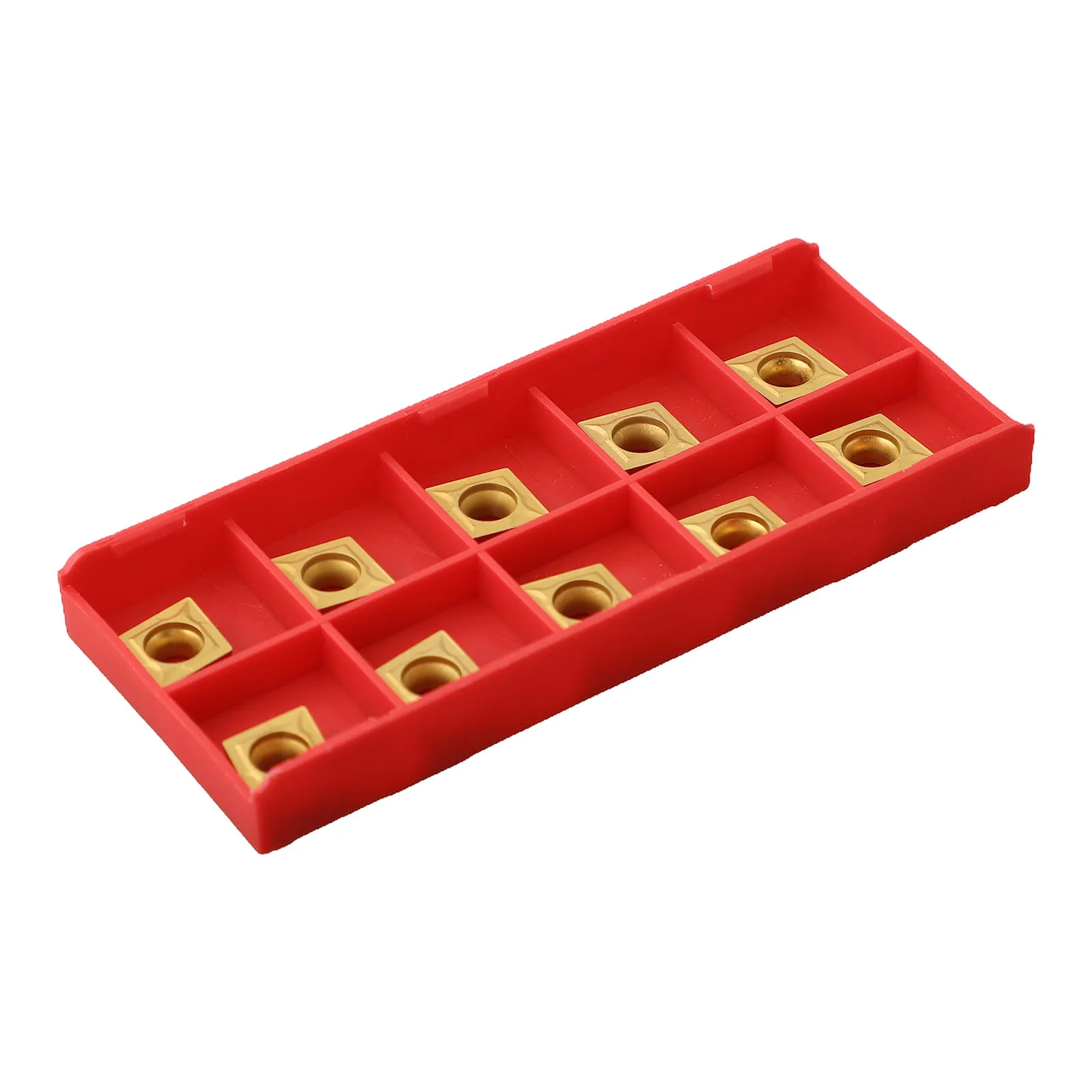 10pcs CCMT09T304 BP010 Carbide Turning Inserts Indexable CNC For Lathe Tool Tips For SCLCR L Holder Metal Working Accessories