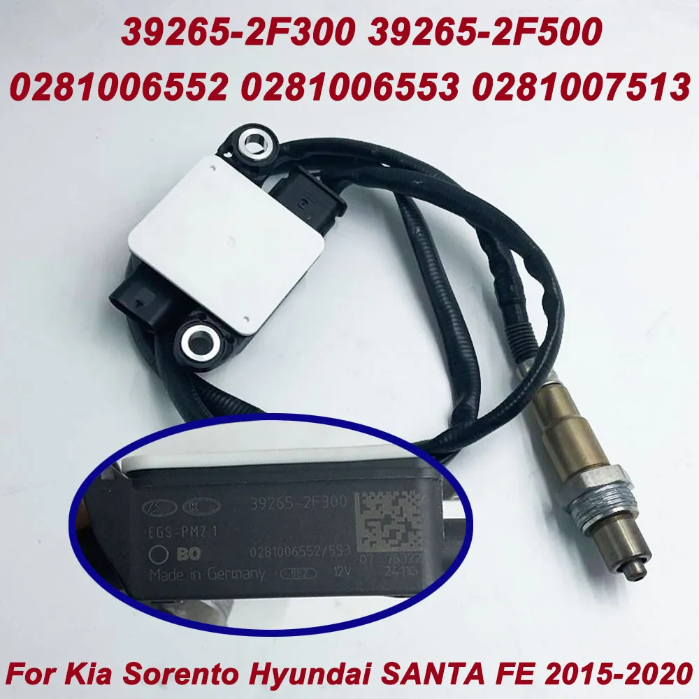 OEM 39265-2F500 39265-2F300 0281007513 0281006553 Diesel Exhaust Particulate Sensor For KIA SORENTO Hyundai SANTA FE 2015-2020