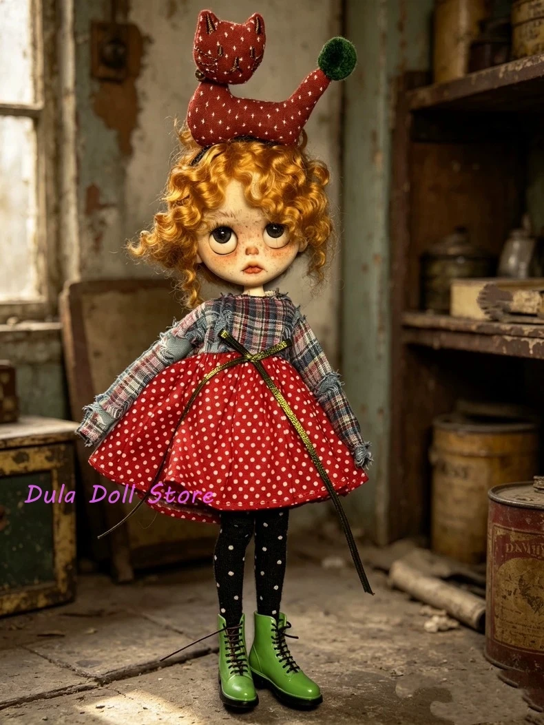 dula-doll-clothes-dress-retro-cartoon-cat-skirt-headband-for-blythe-ob24-ob22-azone-licca-icy-jerryb-1-6-doll