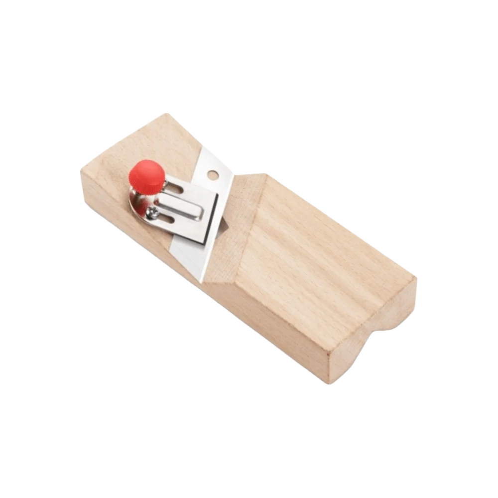 V-shaped Woodworking Chamfer Planer 45° Durable Wood Structure Manual Chamfering Tool Adjustable Angled Inverted Edge