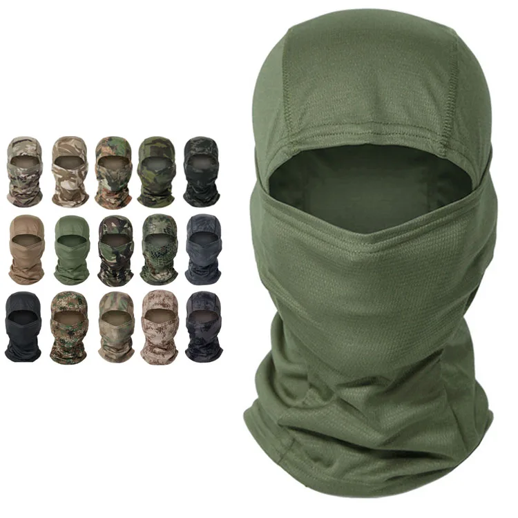 Multicam Tactical Balaclava Full Face Mask Shield Cover Cycling Hunting Hat Camouflage Balaclava Scarf