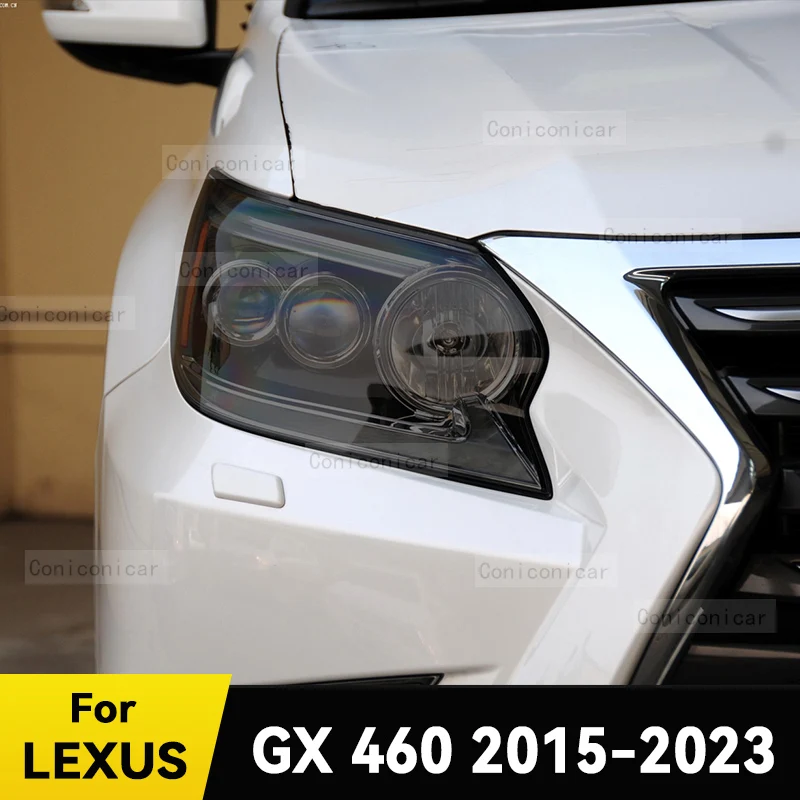 

For LEXUS GX 460 2015-2023 Car Headlight Protective Cover Film Front Light TPU Anti-scratch Headlamp Accessories Sticker