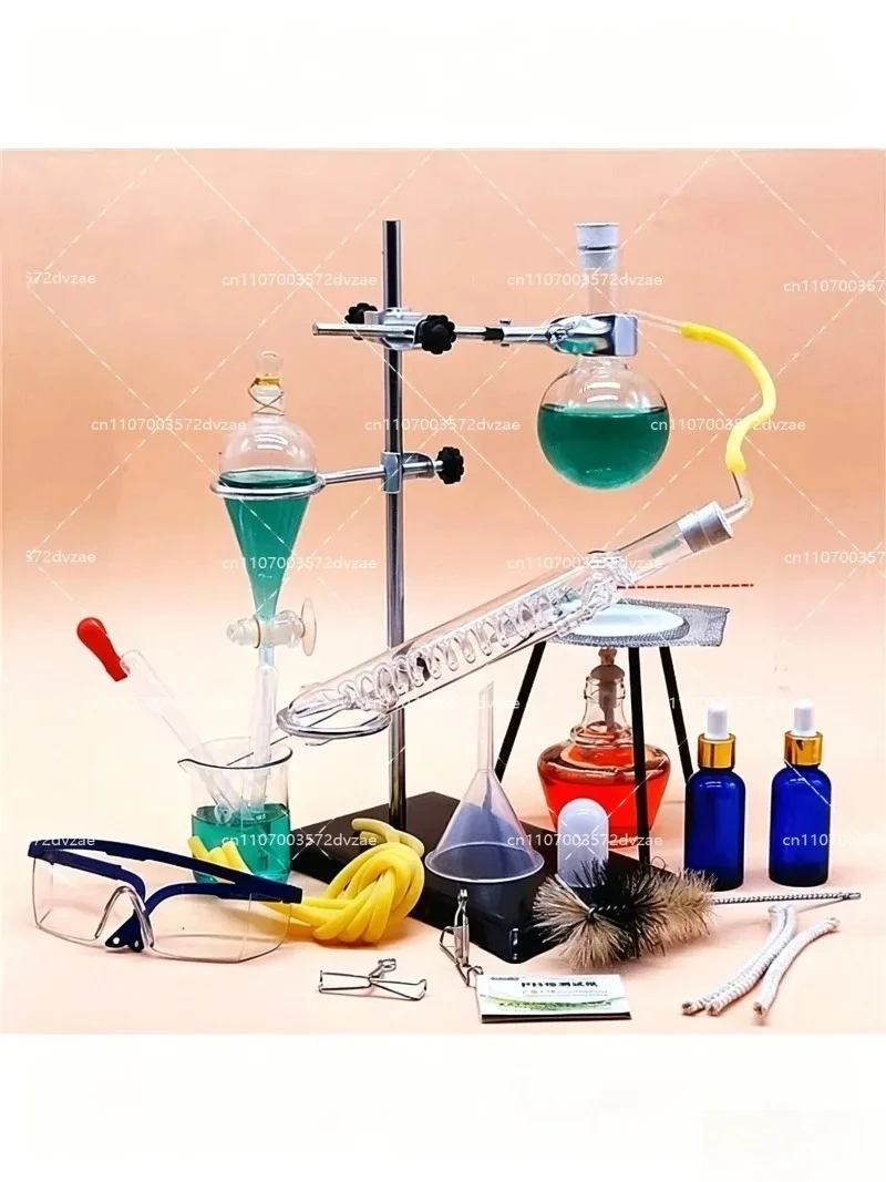 150ml small distillation unit set Glass Essential Oil distillation unit pure dew purification chemical laboratory equipment