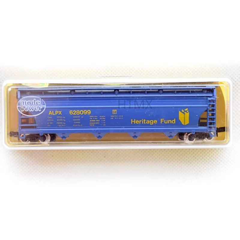 Diecast N 1: 160 Scale MP 55-foot ALPX Freight Funnel Truck Train Alloy Model Sand Table Display Toy Collection Gift Souvenir