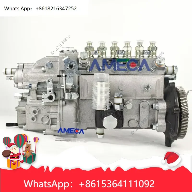 1pc for 101605-9880 High Pressure Oil Pump with Gear for DB58 Excavator Engine Parts Compatible For Model，practical use