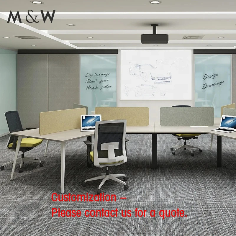 custom.New Arrival Workstation Design Workspace Working Table Station Open Work Space Office Desk