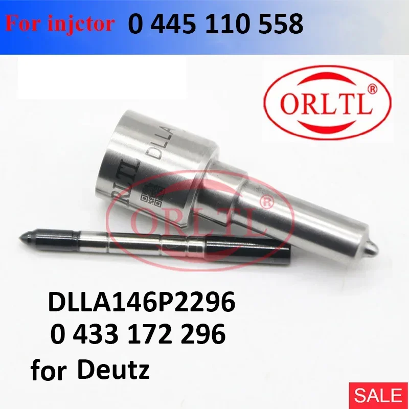

Форсунка топливная ORLTL для Deutz 0445110558 0 445 110 558, аналог DLLA146P2296 0 433 172 296 DLLA 146P 2296 0433172296