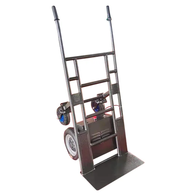 Lead acid Hand trolley cart electric climbing power barrow