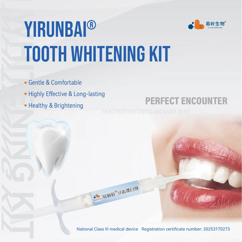 

Taseyi Clinic-Use Teeth Whitening Gel 17% HP Professional Dental Kit No Light Exposure 1 Year Warranty Class I for 5 Patients