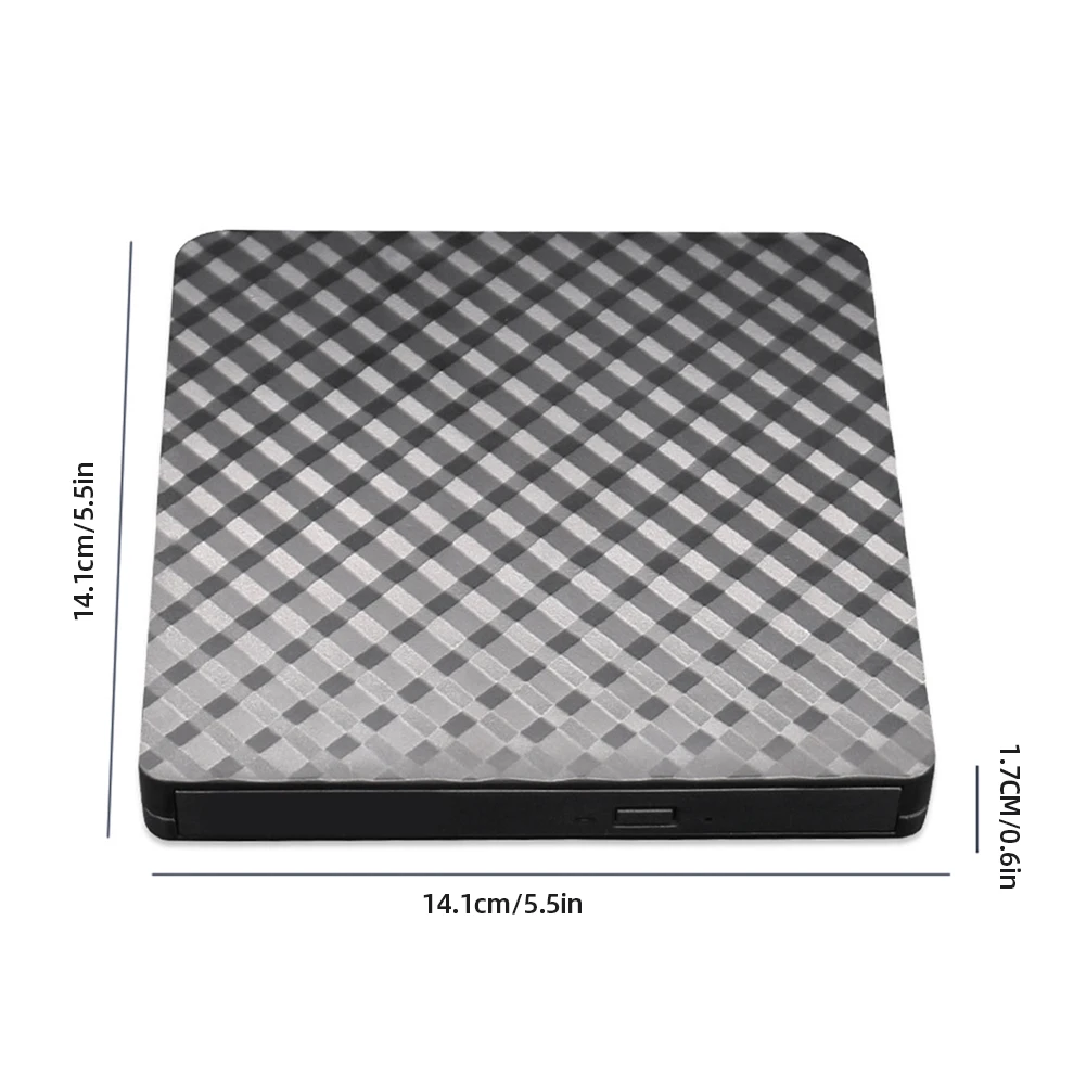 USB3.0 외장형 CD DVD 드라이브 플러그 앤 플레이 CD 버너 무료 드라이브 컴퓨터 태블릿 데스크탑용 외장형 광학 드라이브 DVD 버너