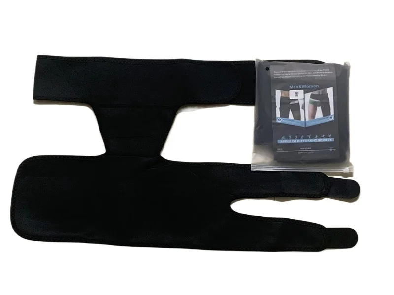 

«Дышащий поддерживающий пояс для бедер и паха — спортивная защита бедер, талии и ягодиц (дизайн против растяжения)»