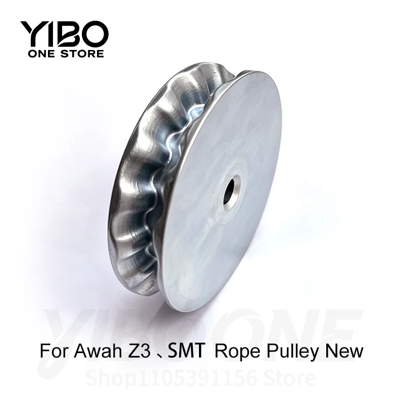 Electric Lift Descender Not Slipping Rope Wheel Replacement for Awah Z3 & SMT, Not Tangle Fixed Anti Fall Hoist Part