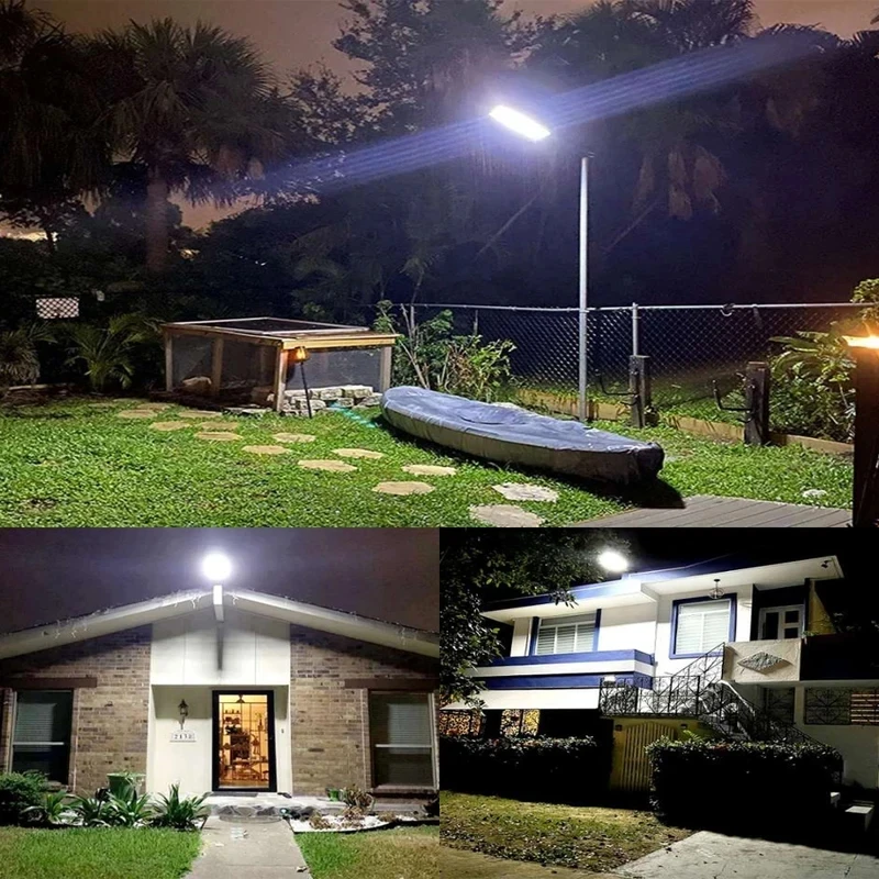 New Powerful Solar Lights Outdoor Sunlight With Motion Sensor Waterproof Solar Street Light Garden Led Solar Spotlight Lamp