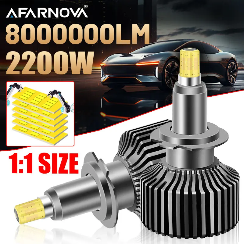 

2 шт. Super Power H7 Led 360 H1 HB3 HB4 9012 HIR2 Led H11 H8 9006 9005 H27 880 881 Автомобильная лампа для фар Автоматическая противотуманная фара 12 В 3D чипы