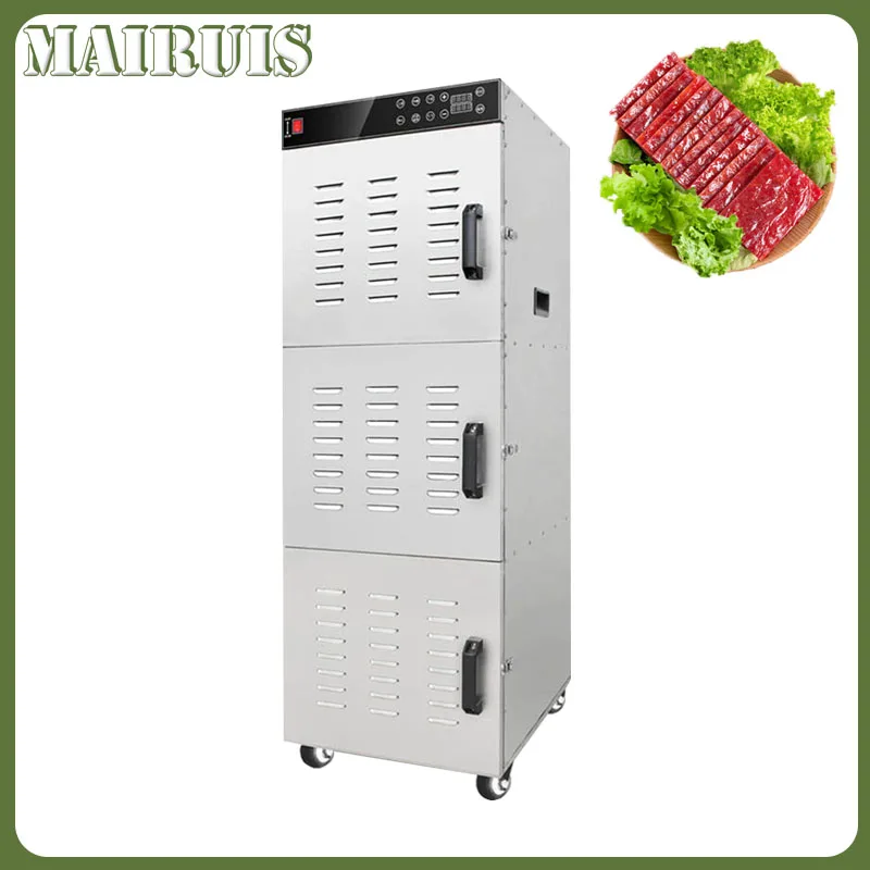 30 Trays Fruit Dryer 2400W Stainless Steel Food Dehydrator Vegetables Dried Fruit Meat Drying Machine