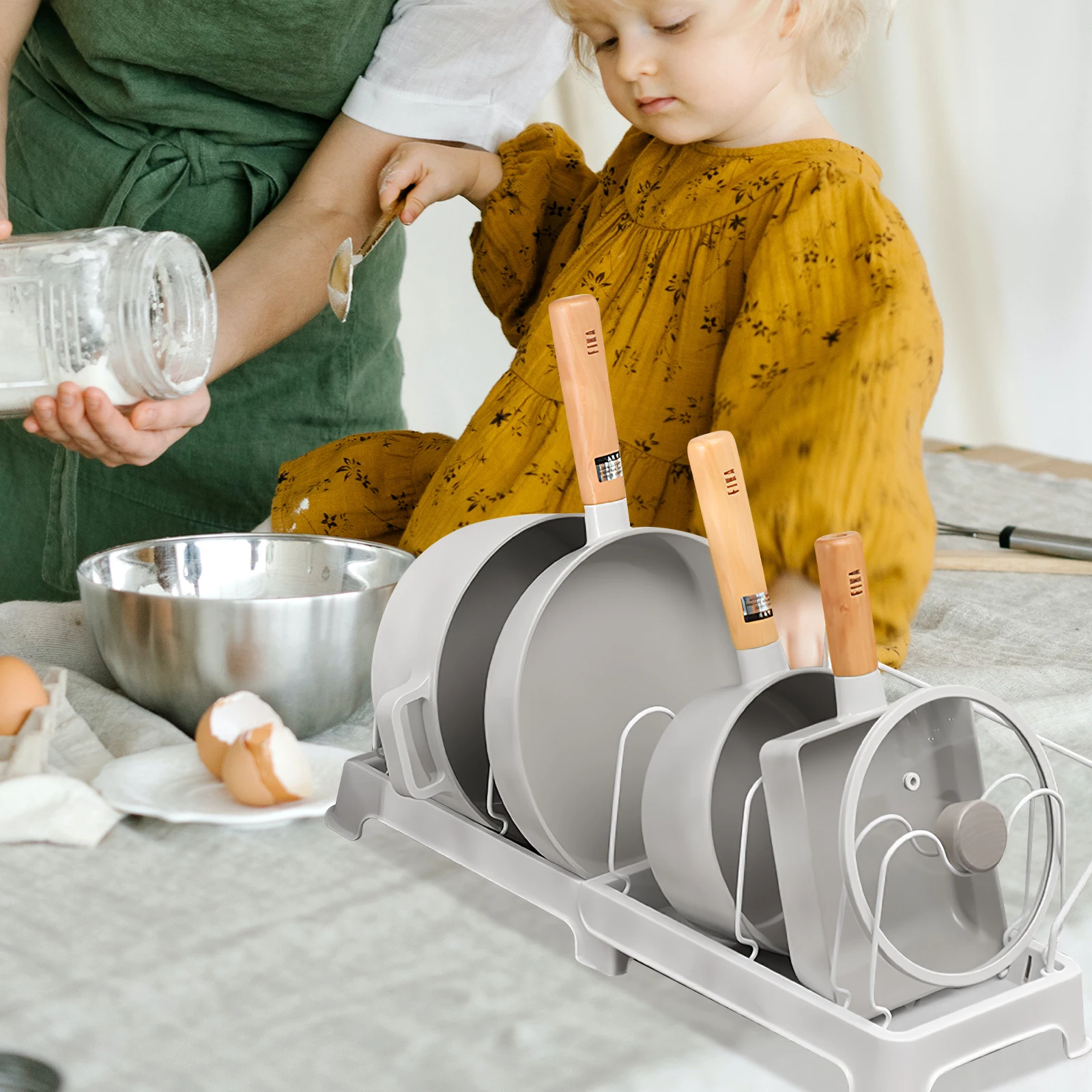 

Adjustable Dish Drying Stainless Steel Dish Drainer For Kitchen Compact Drain Rack Plastic Rack For Sink Countertop Easy