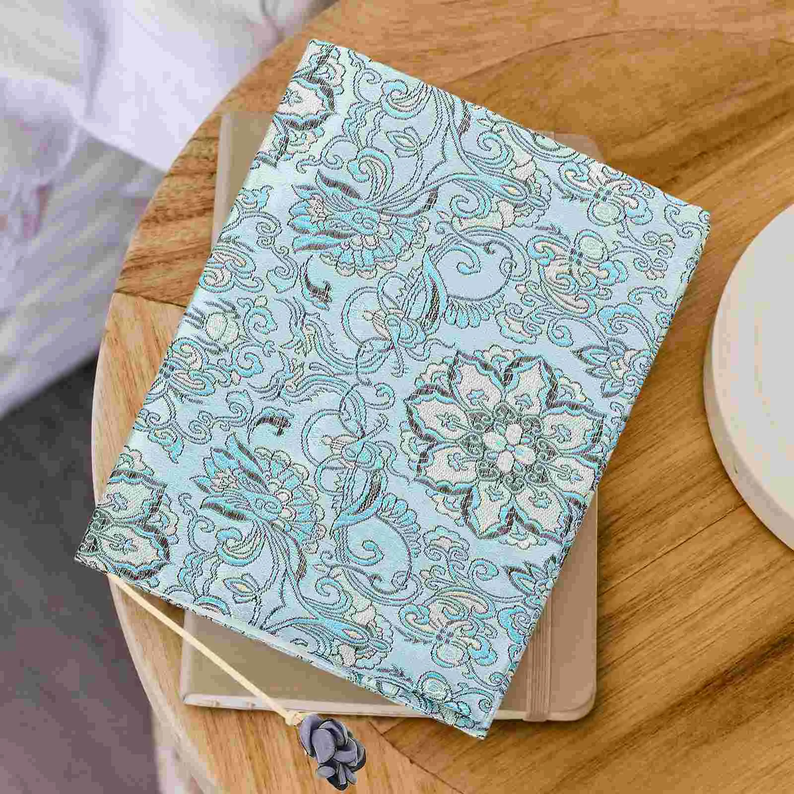 Exotic Handmade Cloth Book Cover Notebook Fabric A5 Adjustable Protection Washable Dust Covers Textbooks Composition Student