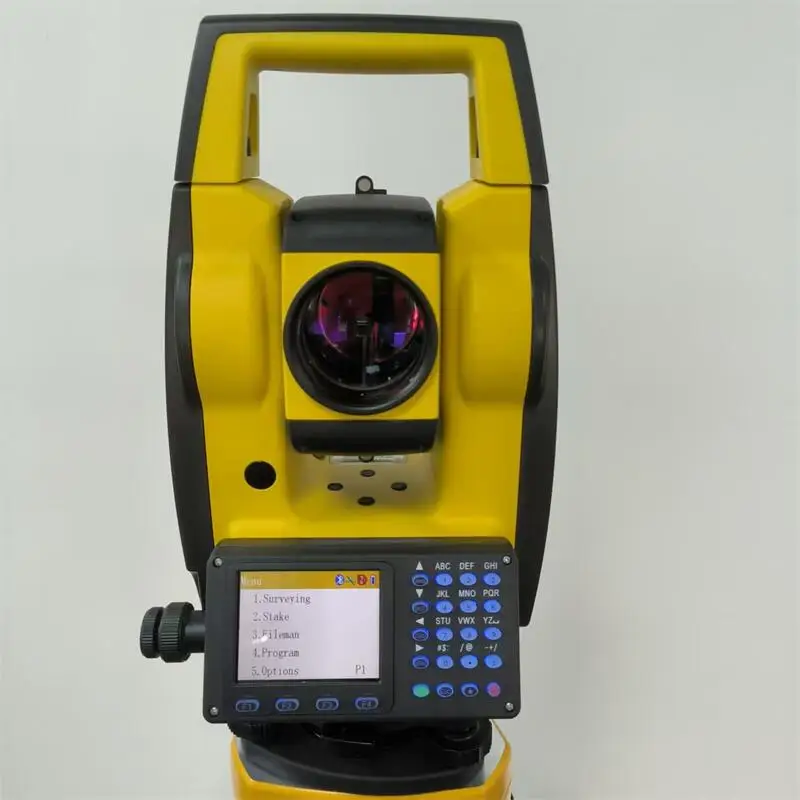 Apeks  AM02 2 '' Precision English Version Prism free 1000m Zts420r Total Station Surveying Instrument Total Station for Land