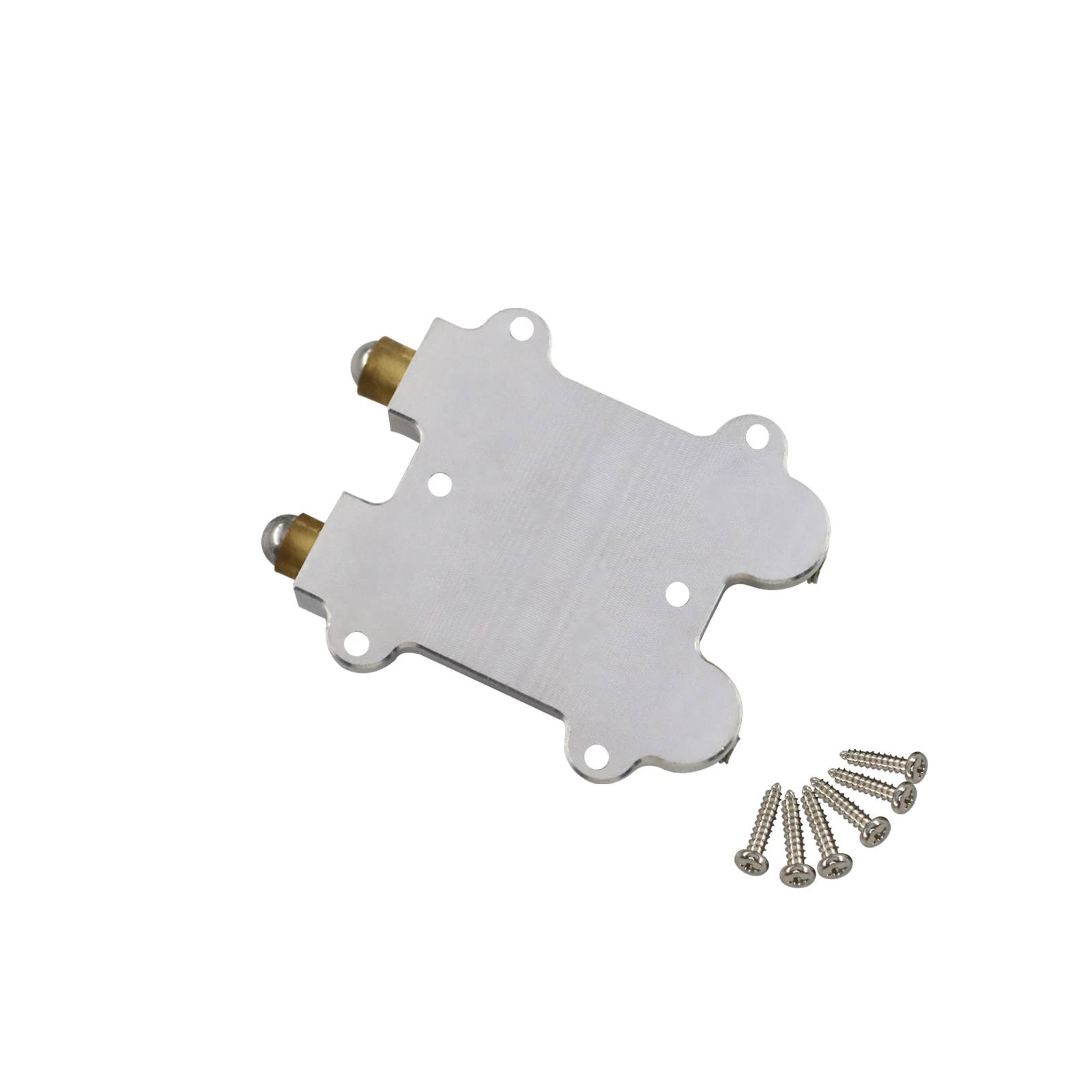 PHRILAM Guitar Dual Brass Tremolo Stopper Stabilizer Arming Adjuster Tremsetter Set for FR/FD/IBZ