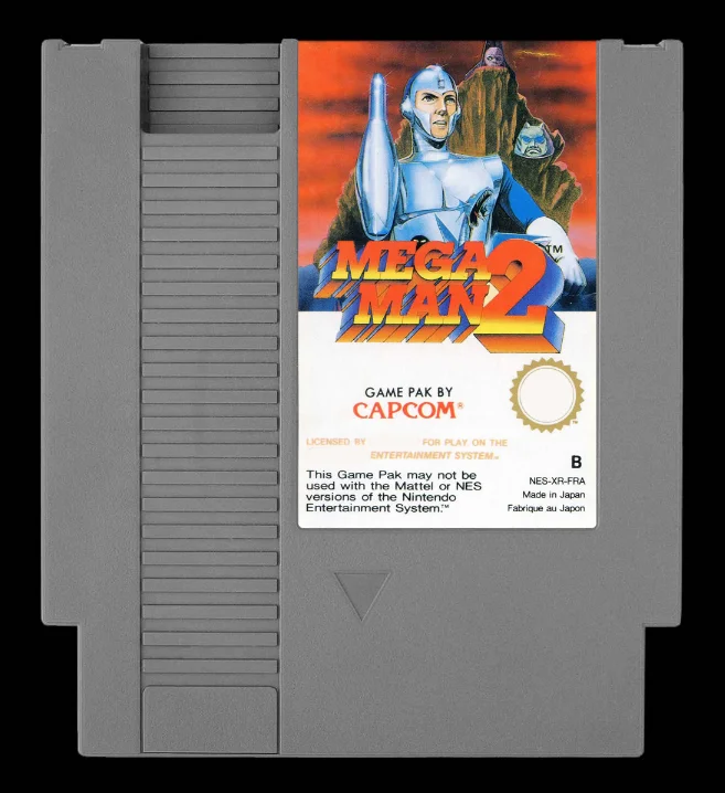 8bit game card : MEGA MAN 2 ( NES Version!! cartridge ONLY!! )