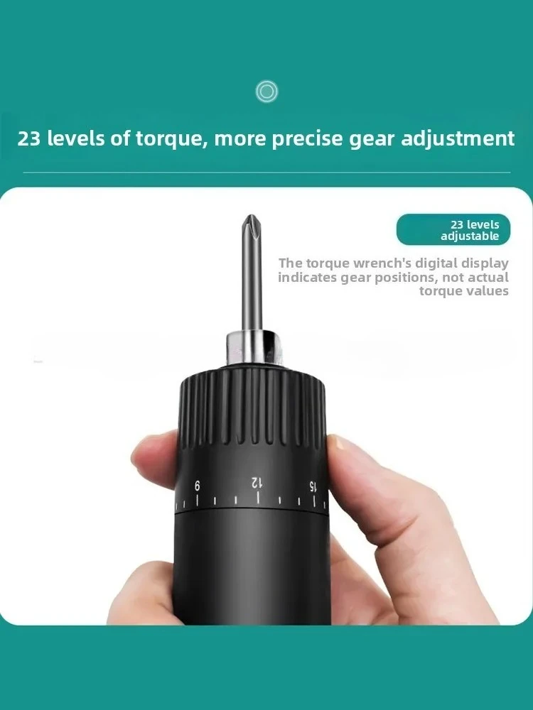 Handheld direct insertion electric screwdriver with adjustable torque and speed, automatic electric screwdriver, screwdriver