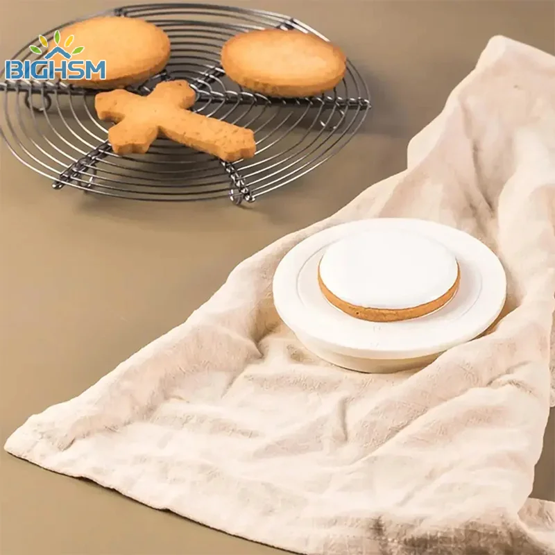 Cake Turntable Baking Decoration Table Mini Turntable Student Teaching Small Turntable