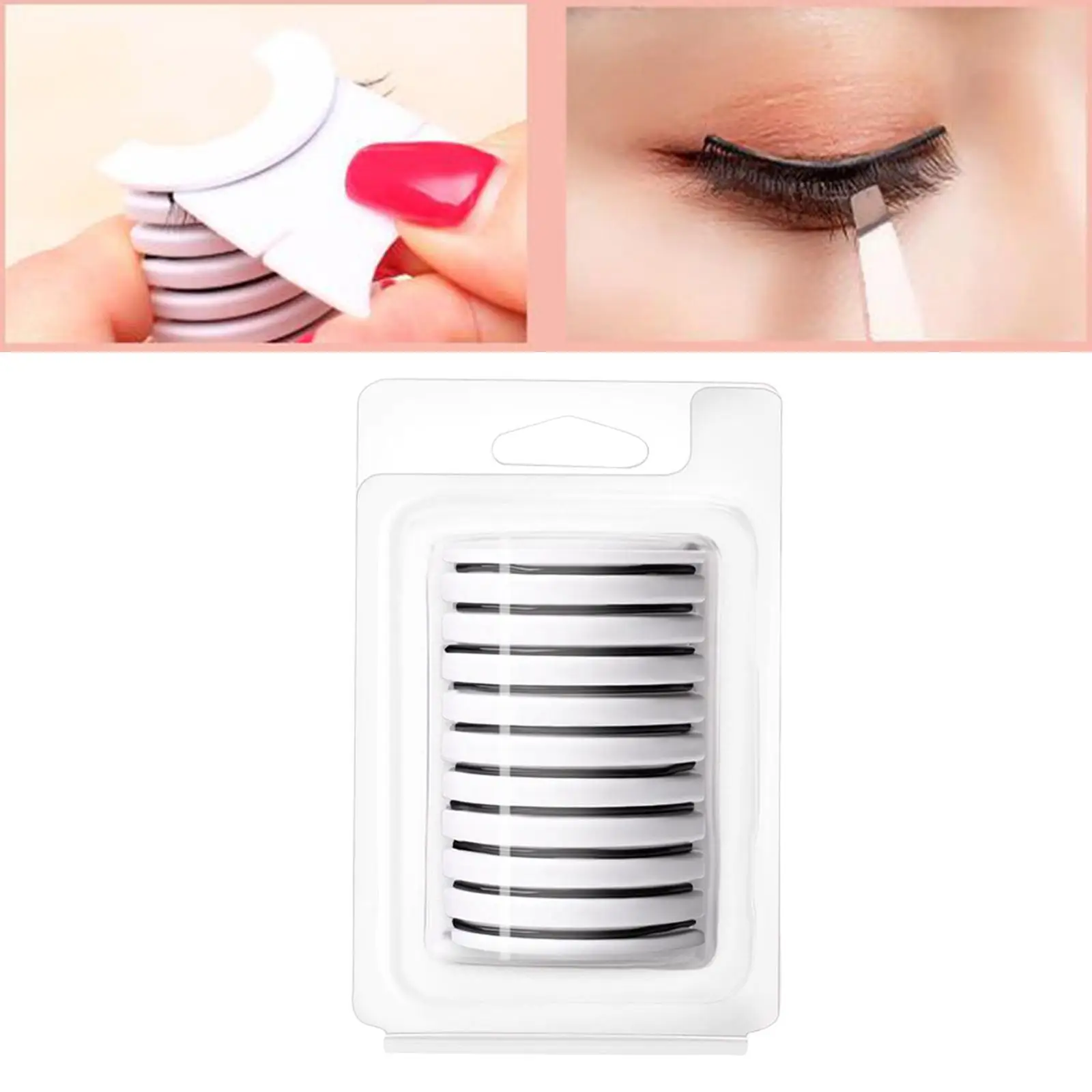 Eyelash Self Adhesive Glue Strip Waterproof Reusable Artificial Lashes Kit for Professional and Home False Eyelashes