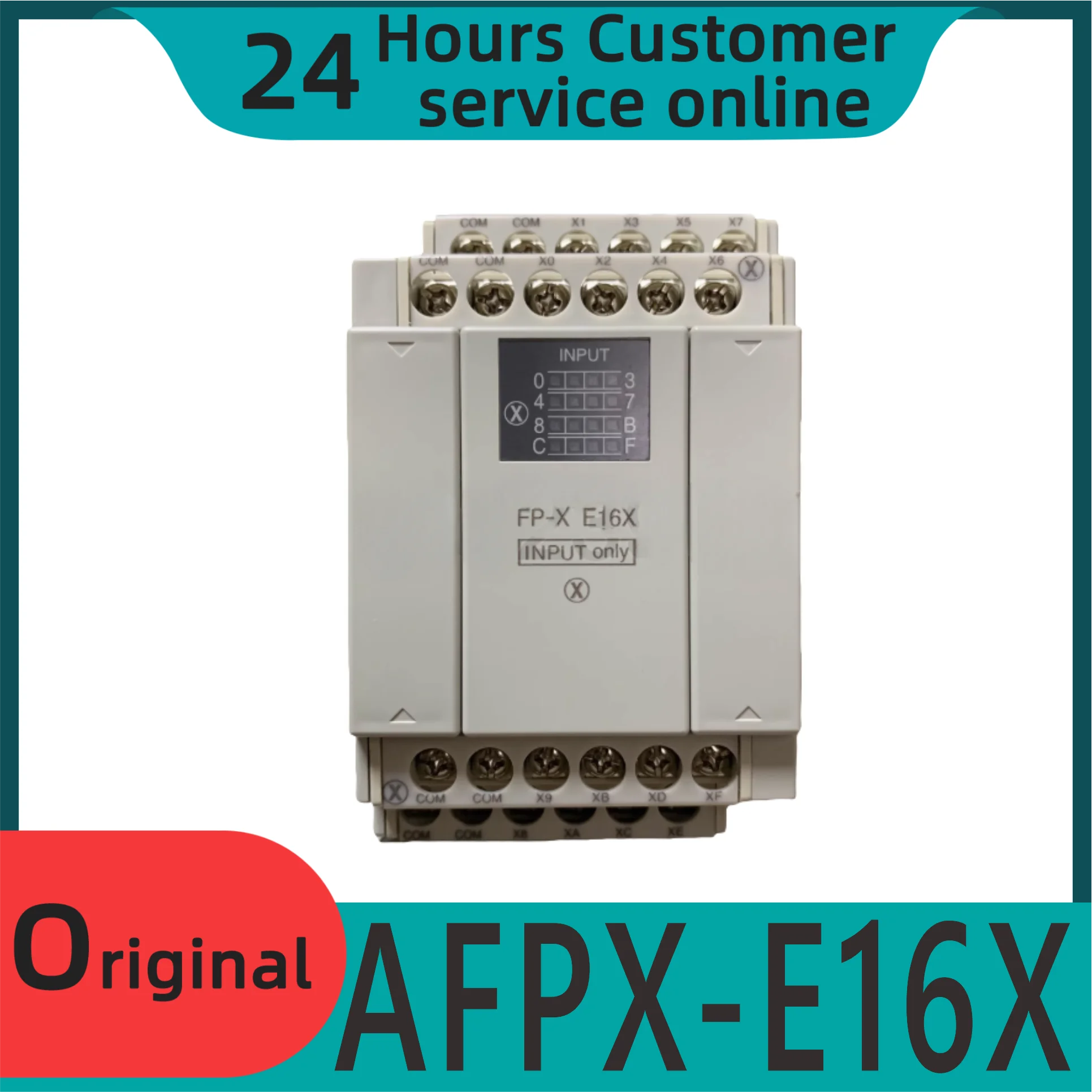 New Original 16 Point Input Expansion Module Afpx-e16x/fp-x E16x Suitable For Fp-x/fp-xh