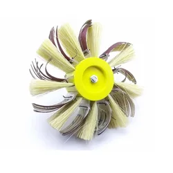 New 1pcs High quality Sisal Abrasive Grinding Wheel with Sandpaper Bristle Brush for Wood Primer sanding