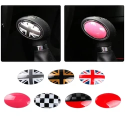 2PCS Car Gear Shift Cover Stickers Decals Styling Modification Accessories For MINI Cooper F56 F55 F54 F57 F60 COUNTRYMAN