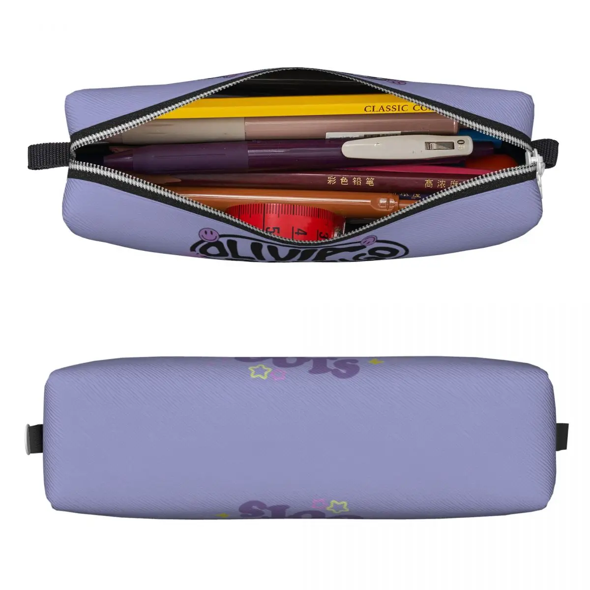 GUTS Olivia Vampire Rodrigos Sour Pencil Cases New Pen Holder Bag for Student Big Capacity Students School Zipper Pencilcases