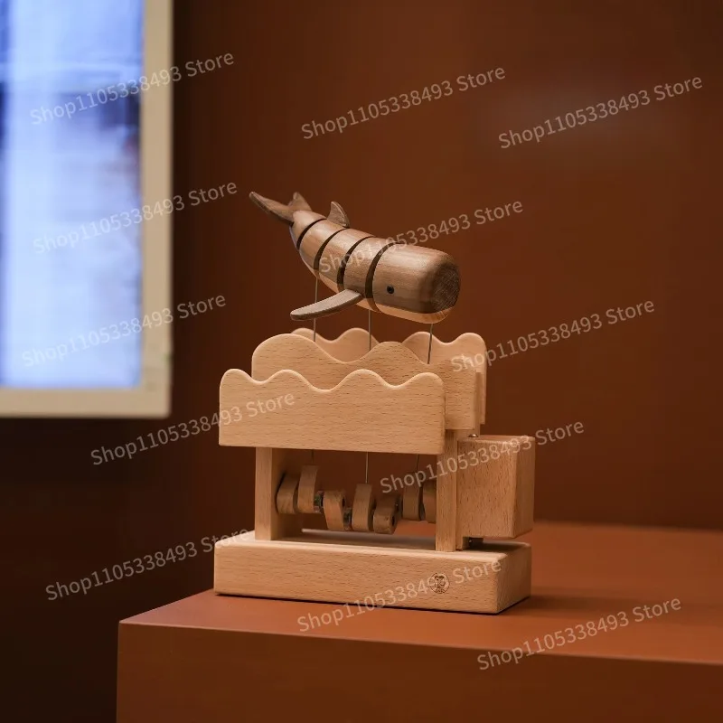 For Whale Creative Handmade Wood Products, Tabletop Ornaments, Gifts, Handicrafts