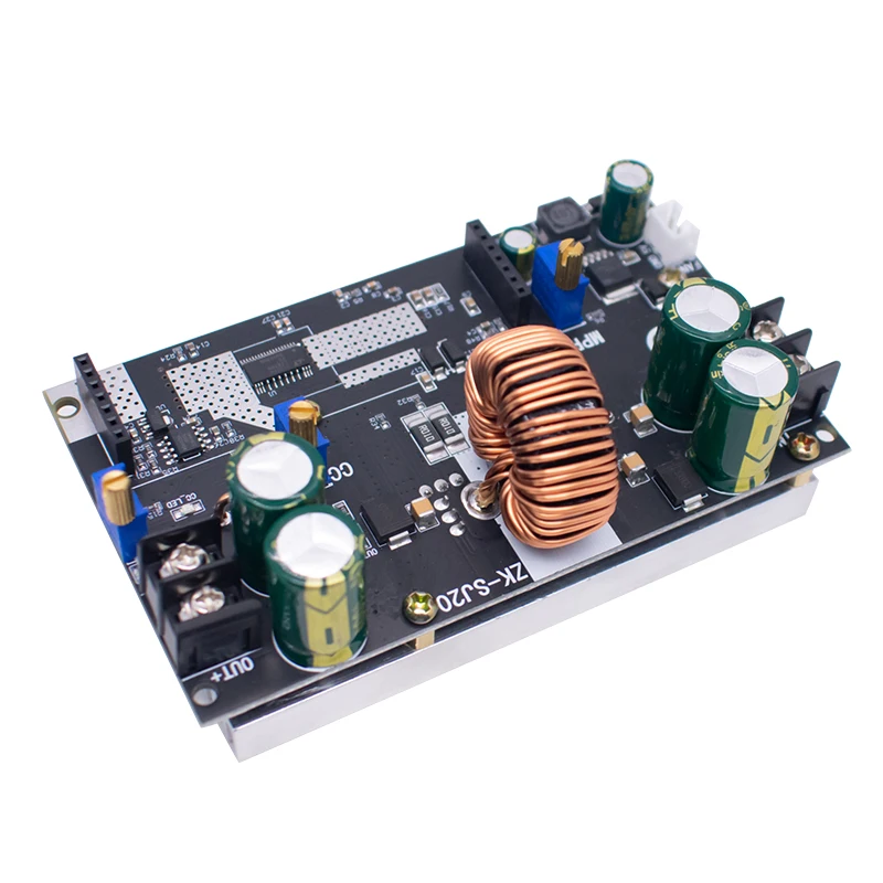 ZK-SJ20 Automatic Step Up Down Module MPPT Buck Boost Converter Power Supply Module Adjustable Board