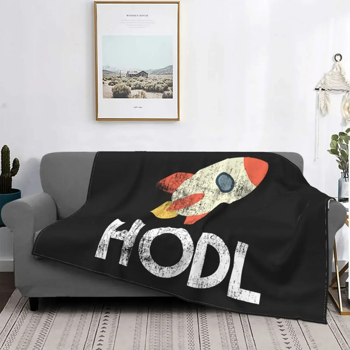 Funny Cryptocurrency Hodl Blankets Bitcoin Crypto Ethereum Dogecoin Btc Blockchain Flannel Novelty Soft Throw Blankets for Home