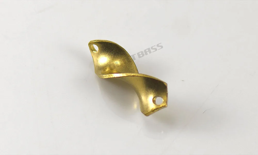 COUNTBASS 50 Stück Messing-Lachs-Angellöffel-Rohlinge, 2,3 g (5/64 Unzen) und 3,3 g (1/8 Unzen), Forellenbarsch, Hechtköder, unlackiert – Detail 8