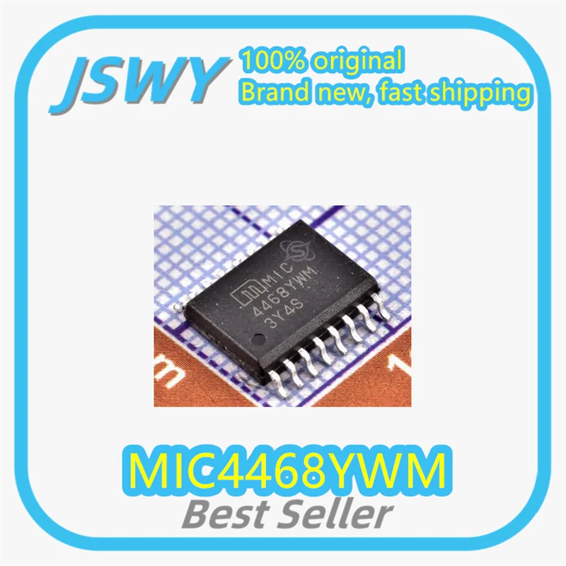 (3/30 Pieces) MIC4468YWM MIC4468 SOIC16 Integrated Circuit IC - New Stock Fast Delivery for Electronics