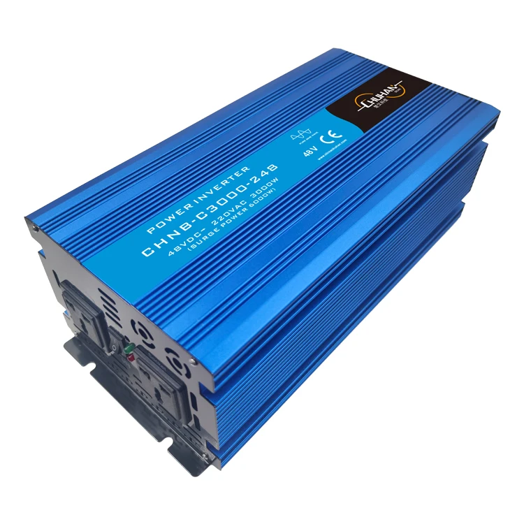 CHNB-C3000-248 Pv Inversor 3kw Inversor Solar Potência de Onda Sinusoidal Pura Invertida 48v
