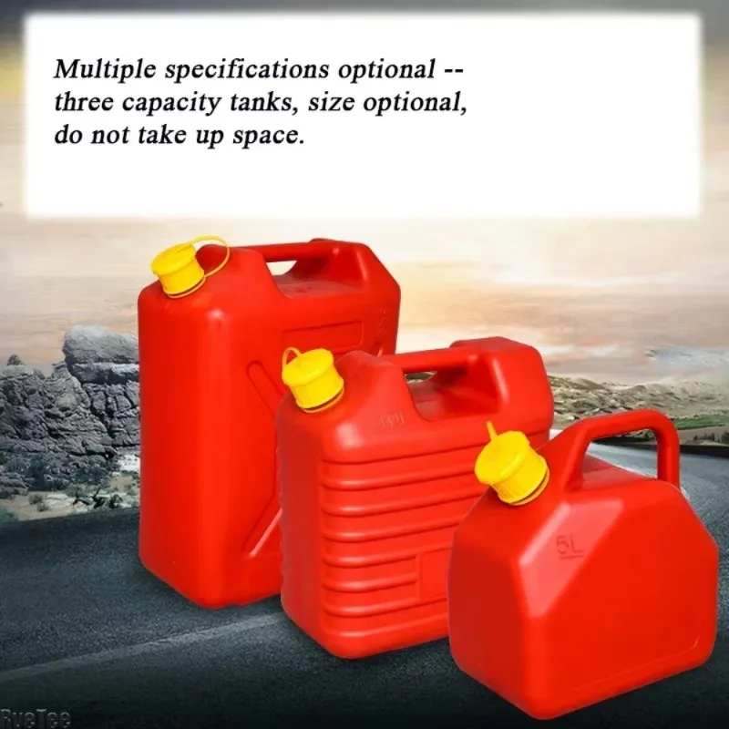 Fuel Tanks Petrol Cans Filled Jewelry Edible Oil Tool Scale Drum Glass Proof Explosion 10 Spring Liters Spare 5l Plastic Water