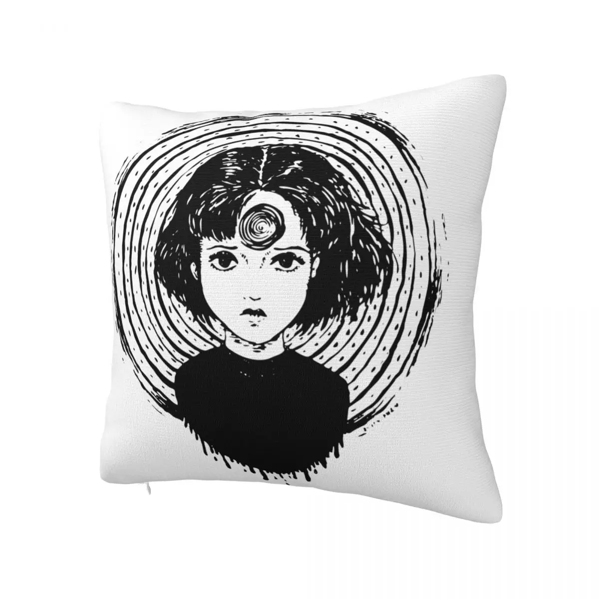 Horror Junji Ito Pillowcase Printed Fabric Cushion Cover Decorations Throw Pillow Case Cover Chair Drop Shipping 40*40cm