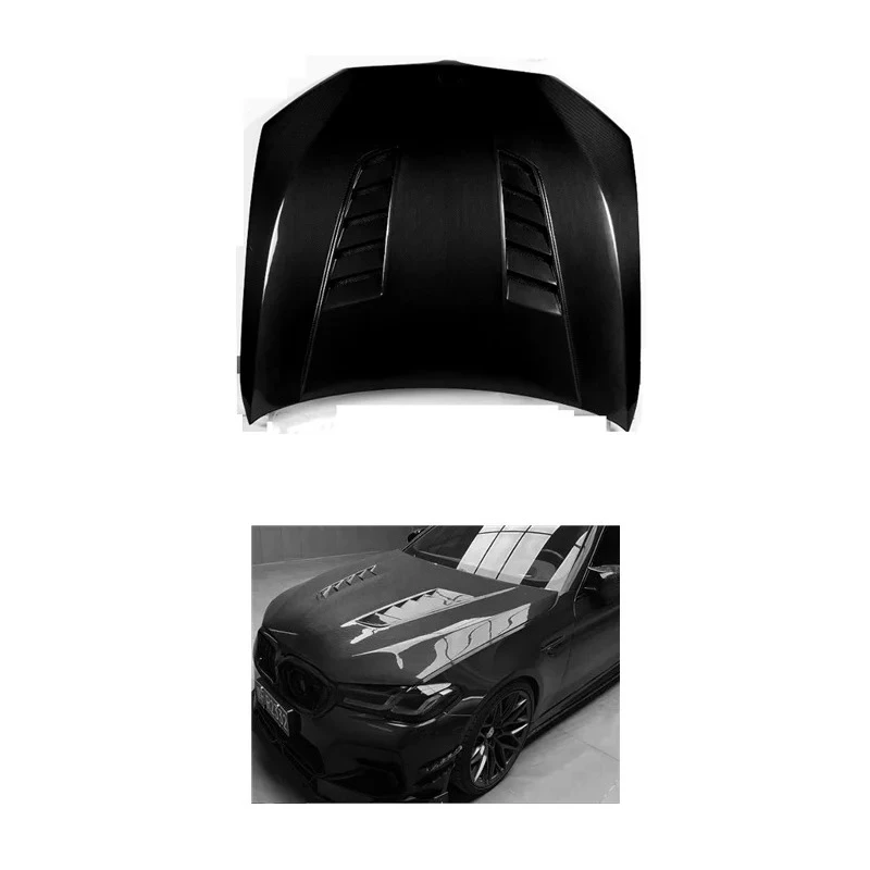 

Капот двигателя автомобиля V-образного типа для BMW 5 серии G30, обновленный карбоновый капот BMW G30