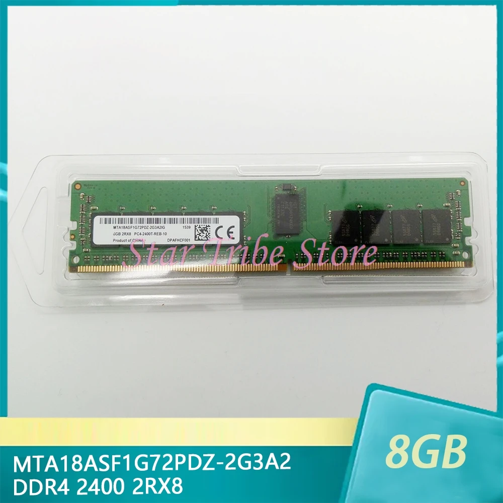 

8 ГБ 8G DDR4 2400 2RX8 для серверной памяти MT RAM ECC REG MTA18ASF1G72PDZ-2G3A2 MTA18ASF1G72PDZ