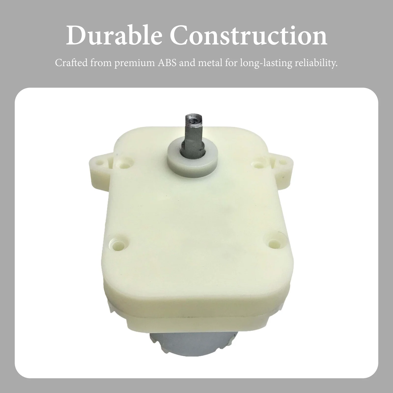 Electric Reduction Motor for Display Stand Watch Box Rotation ABS Material Compact Efficient Power
